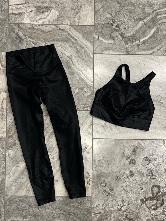 lululemon athletica Pants - lululemon athletica matching set Black High-Rise Leggings & Sports Bra Set